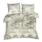 Eurofirany, komplet pościeli bawełnianej, Nina, 160-200 cm, beżowy