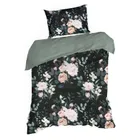 Eurofirany, komplet pościeli bawełnianej, Rosita1, 140-200 cm, czarny