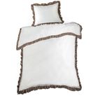 Eurofirany, komplet pościeli, Eliza, 160-200 cm, biały