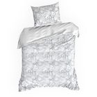 Eurofirany, komplet pościeli satynowej, Lisa, 160-200 cm, kremowy