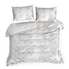 Eurofirany, komplet pościeli satynowej premium, 140-200 cm, biały