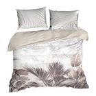 Eurofirany, komplet pościeli satynowej premium, 140-200 cm, kremowy