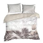 Eurofirany, komplet pościeli satynowej, premium23, 220-200 cm, kremowy