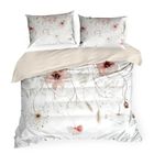 Eurofirany, komplet pościeli satynowej, premium24, 220-200 cm, biały