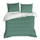 Eurofirany, komplet pościeli satynowej, Raya, 140-200 cm, biały