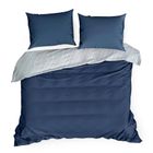 Eurofirany, komplet pościeli satynowej, Raya, 160-200 cm, biały