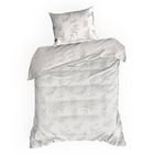 Eurofirany, komplet pościeli satynowej, Raya1, 140-200 cm, biały