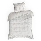 Eurofirany, komplet pościeli satynowej, Raya1, 220-200 cm, biały