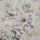 Eurofirany, komplet pościeli satynowej, Spring, 140-200 cm, jasnobeżowy