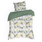 Eurofirany, komplet pościeli satynowej, spring 91, 160-200 cm, biały