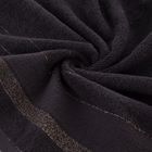 Eurofirany, komplet ręczników, April, 3 szt., czarny