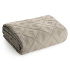 Eurofirany, narzuta d91 Alara, 200-220 cm, ciemnobeżowy