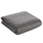 Eurofirany, narzuta d91 Luiz, srebrny, 70-160 cm