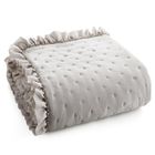 Eurofirany, narzuta, Libi, 220-240 cm, szarobeżowy