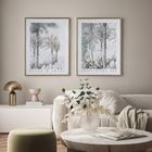 Eurofirany, obraz, 45-60-25 cm, szary