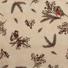 Eurofirany, obrus świąteczny, Melody, 140-200 cm, beżowy