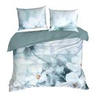 Eurofirany, pościel bloom, 160-200 cm, miętowy