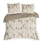 Eurofirany, pościel d91 Dafne, 160-200 cm, brązowy