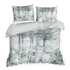 Eurofirany, pościel Skye, 160-200 cm, jasnoszary