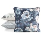 Eurofirany, poszewka Kira, 45-45 cm, granatowy