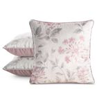 Eurofirany, poszewka lila, 45-45 cm, naturalny