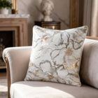 Eurofirany, poszewka Lisa, 45-45 cm, biały