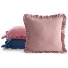 Eurofirany, poszewka muślin, 45-45 cm, granatowy