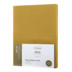 Eurofirany, prześcieradło z gumką, Nova3, 140-200 cm, musztardowy