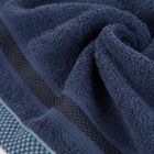 Eurofirany, ręcznik Abbie, 70-140 cm, granatowy