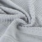 Eurofirany, ręcznik Adore, 70-140 cm, srebrny