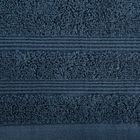 Eurofirany, ręcznik Aline, 70-140 cm, granatowy