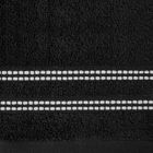 Eurofirany, ręcznik Ally, 50-90 cm, czarny