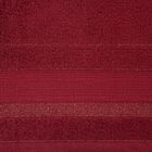 Eurofirany, ręcznik April, 50-90 cm, bordowy