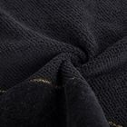 Eurofirany, ręcznik, Aria, 50-90 cm, czarny