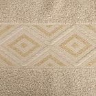 Eurofirany, ręcznik, Azari, 50-90 cm, beżowy