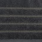 Eurofirany, ręcznik bawełniany, Amira 04, 70-140 cm, stalowy