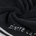 Eurofirany, ręcznik bawełniany, Pierre Cardin, 70-140 cm, czarny