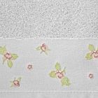 Eurofirany, ręcznik Dalia, 70-140 cm, srebrny