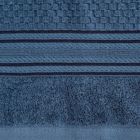 Eurofirany, ręcznik Davos, 70-140 cm, granatowy