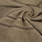 Eurofirany, ręcznik Dina, 30-50 cm, ciemnobeżowy