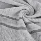 Eurofirany, ręcznik Dina, 30-50 cm, srebrny