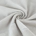 Eurofirany, ręcznik Emma, 50-90 cm, srebrny