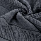 Eurofirany, ręcznik Emma, 70-140 cm, stalowy