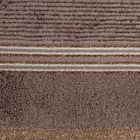 Eurofirany, ręcznik, Filon, 50-90 cm, jasnobrązowy