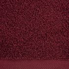 Eurofirany, ręcznik gładki, 50-90 cm, bordowy