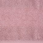 Eurofirany, ręcznik, Iris, 30-50 cm, pudrowy