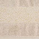 Eurofirany, ręcznik, Iris, 50-90 cm, beżowy