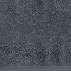 Eurofirany, ręcznik, Iris, 50-90 cm, stalowy