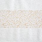 Eurofirany, ręcznik, Iris, 70-140 cm, kremowy