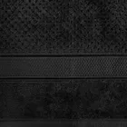 Eurofirany, ręcznik Jessi, 30-50 cm, czarny